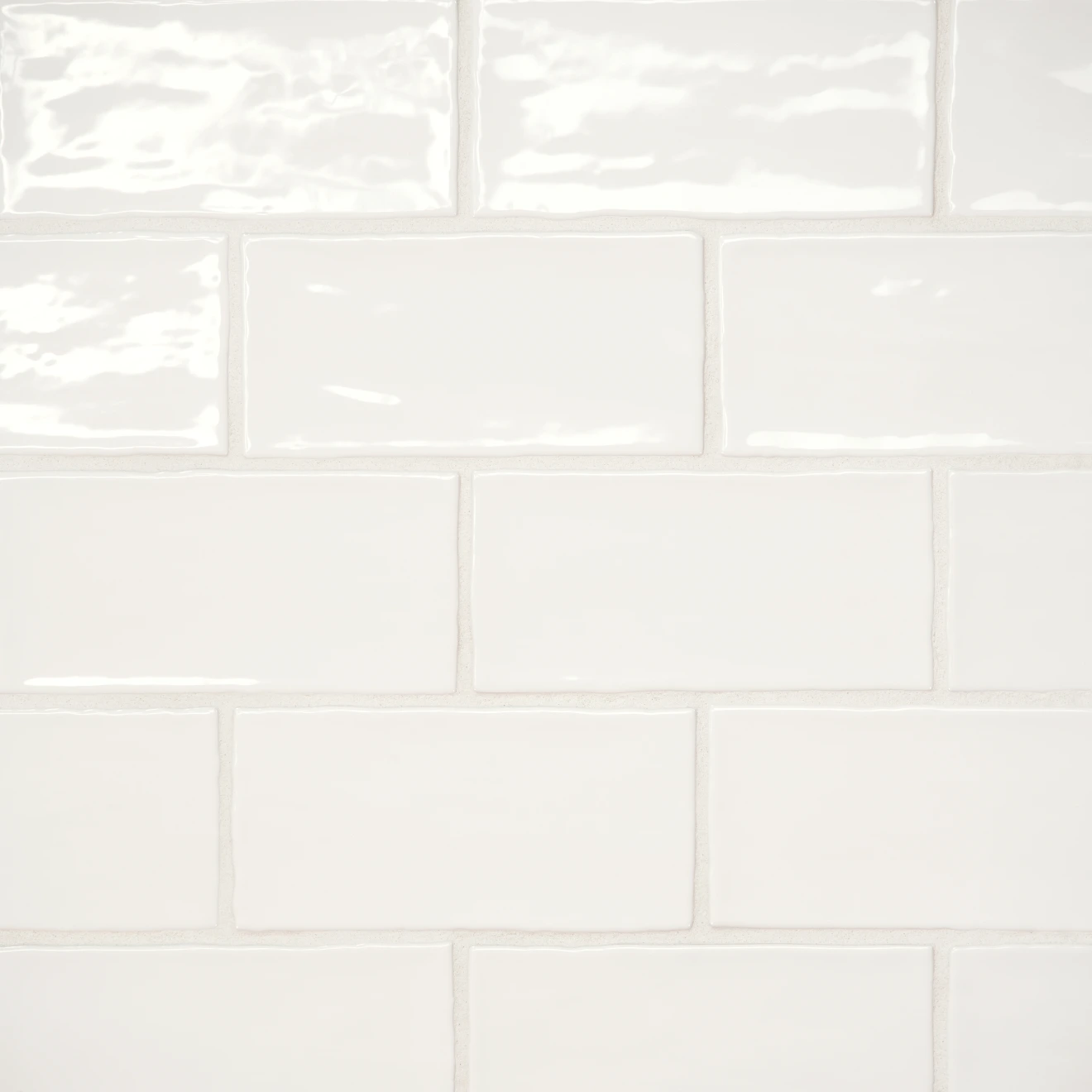 White Subway Tile Wainscoting
